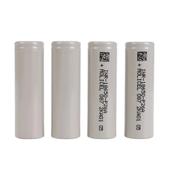 Hot Sales US Stock Taiwan Molicel P26A P28A  2600mah 2800mah Rechargeable INR 18650 Lithium Ion Battery